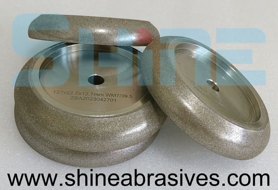 バンド鋸歯の削ることのための5" 7/39.5電気版Cbnの粉砕車輪