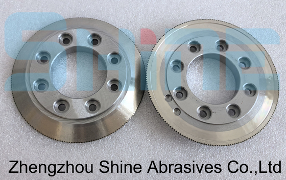 シャインアブラシブ 125mm CVDダイヤモンド/CBNローラー 敷き削り用