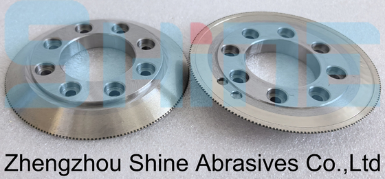 シャインアブラシブ 125mm CVDダイヤモンド/CBNローラー 敷き削り用