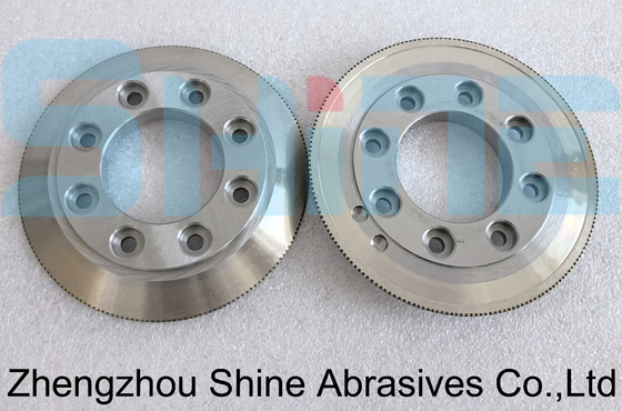 シャインアブラシブ OEM 150mm CNC ダイヤモンド 磨き車用ドレスリングディスク