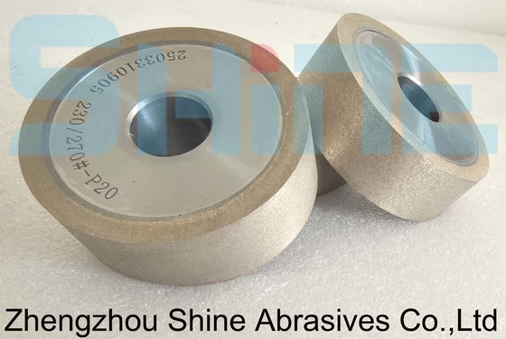 1A1 CNC ブラッシュ ツールの磨き用のフラット 樹脂と金属の磨き車