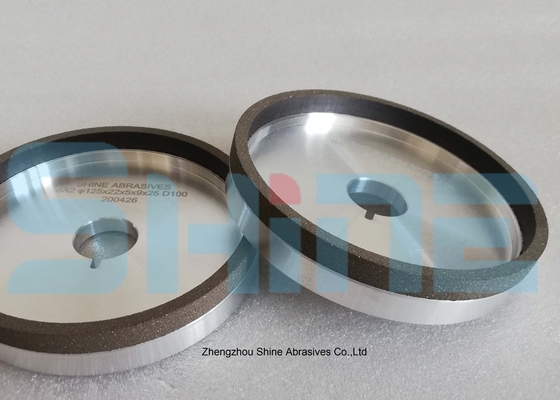 125mm 6A2カップダイヤモンドホイール 100 グリット ダイヤ磨きホイール カービッドツール