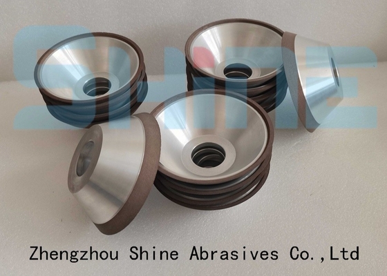 4'' 樹脂結合ダイヤモンドホイール 11V9 カップ Abrasive ダイヤモンドホイール