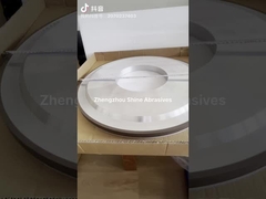 樹脂の結束1A1のダイヤモンド車輪HVOFコーティング ロール鋼鉄粉砕のカートンによってカスタマイズされる厚さ