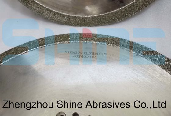 電子塗装されたダイヤモンド磨き 鋳鉄の磨き輪 マウス機械用