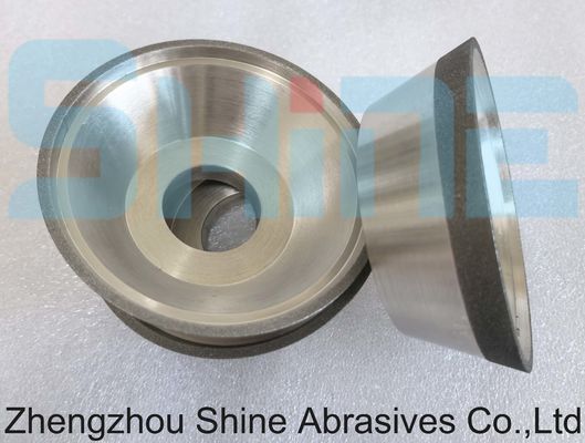 100mm 11V9 樹脂ボンド CBN / CNC ツールの磨きのためのダイヤモンド磨き車