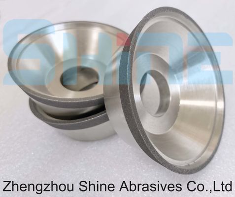 100mm 11V9 樹脂ボンド CBN / CNC ツールの磨きのためのダイヤモンド磨き車