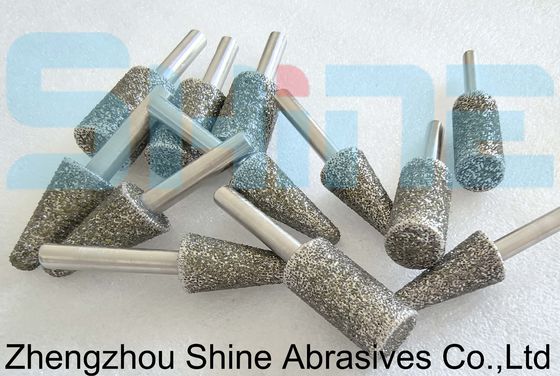 電子化ダイヤモンド / CBN 磨きマンドルとカービッドツールのホイール