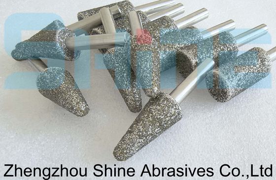 電子化ダイヤモンド / CBN 磨きマンドルとカービッドツールのホイール