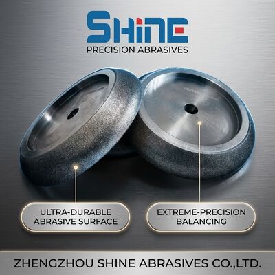 帯状の刃の電子製CBN磨き車 127mm