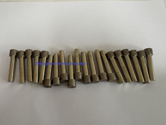 6mm シャック CBN 内部磨きとデブリングのための電圧塗装マウントポイント