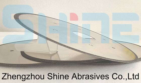 HSS 材料のための電圧塗装 1A1R 250mm CBN 切断車