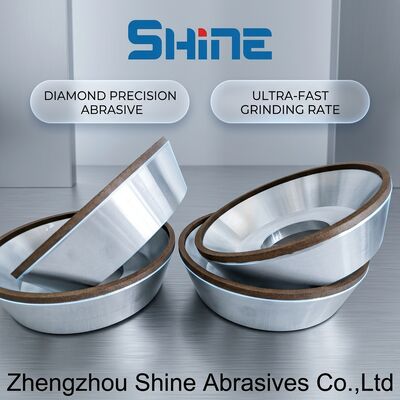 12A2 皿形 樹脂結合 ダイヤモンド Abrasive Wheels トップ 磨きディスク