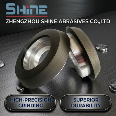 固体カルバイド材料を磨くためにカスタマイズされた6A2ダイヤモンドカップホイール
