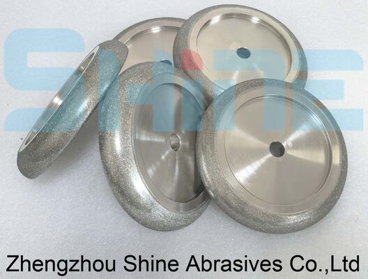 Electroplated CBN Band Saw Grinding Wheel 127mm Long Service Life No Tooth Chipping 10/30 Custom OEM