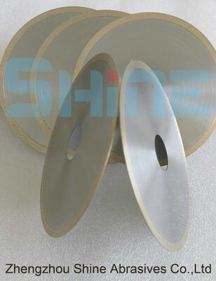 200mm 1A1R Metal Bond CBN Cutting Wheel B151 For HSS Alloy Steel Tube Cutting