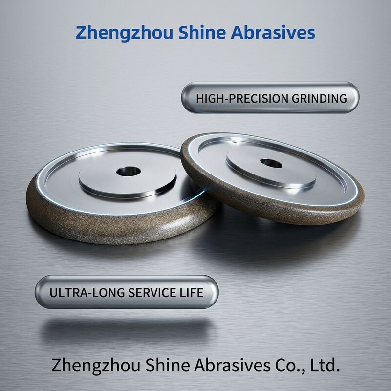 8インチ 203mm Wm 10/30 シャープナー 電着CBN研削砥石 バンドソー研磨用