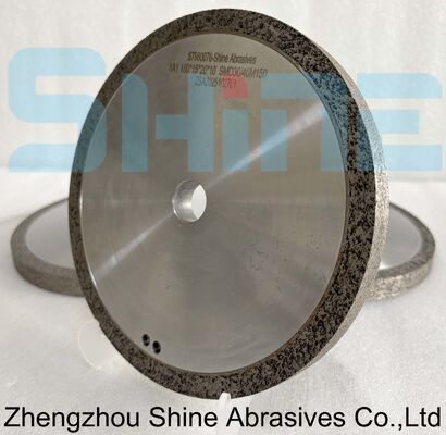 14F1 電子塗装ダイヤモンド研ぎ輪 150mm D91 鋭い突出した粒 低切断抵抗 安定した加工
