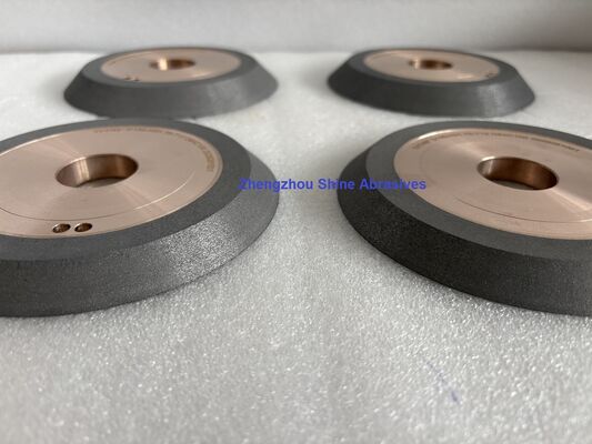 シャインアブレイシブ CNC研削砥石 D64 1V1 ダイヤモンドホイール フルート加工